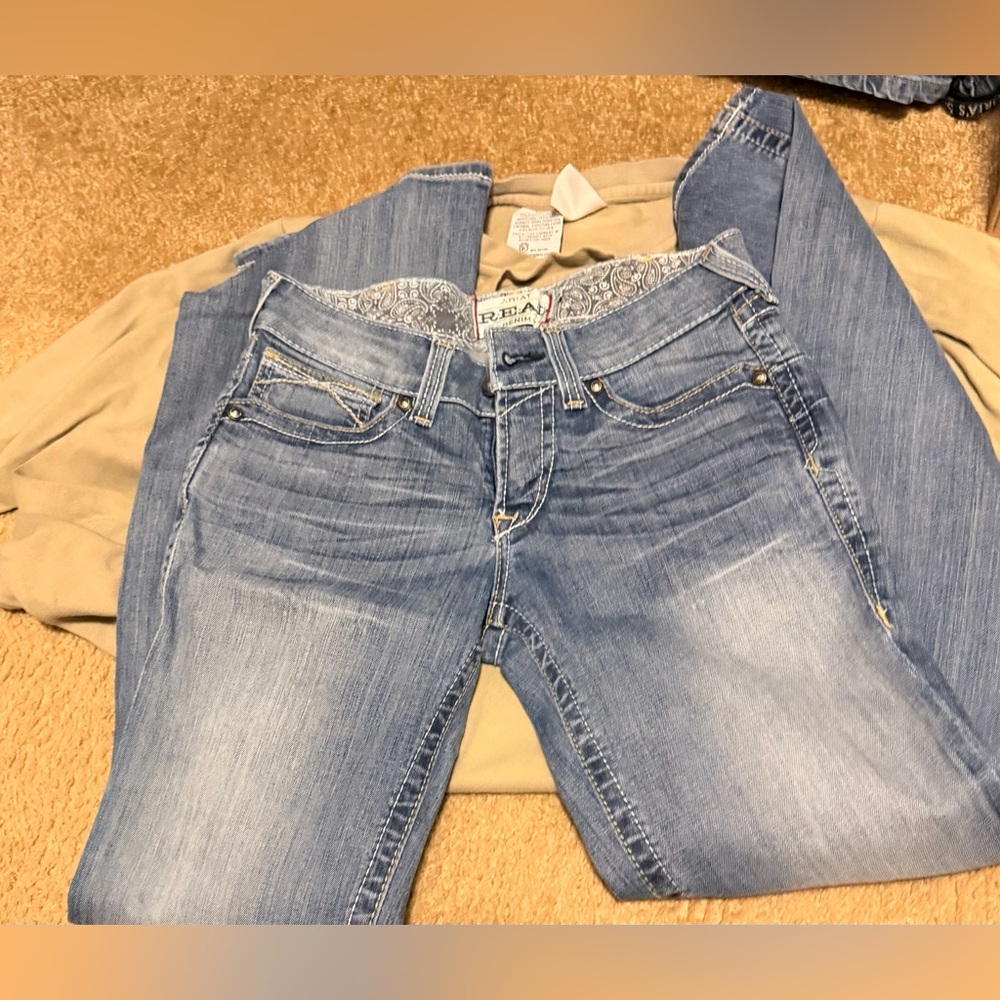 Ariat Light Blue Boot Cut Jeans